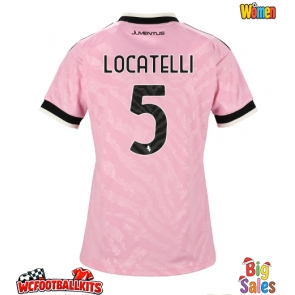 Juventus Manuel Locatelli #5 Replica Away Stadium Shirt for Women 2026-27 Short Sleeve